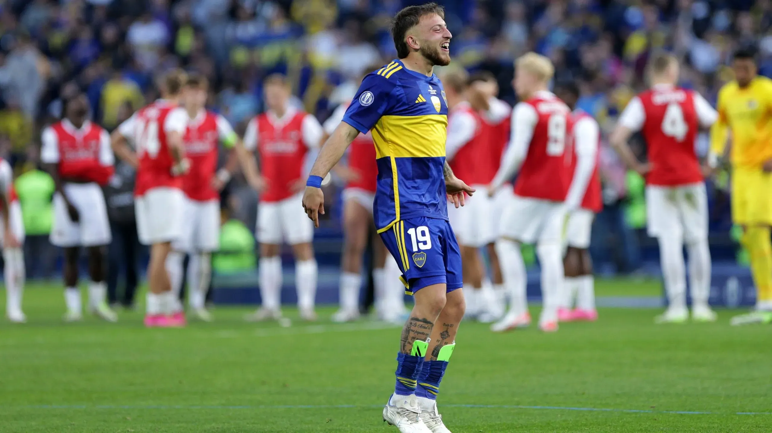 Ignacio Rodríguez en la victoria ante el AZ Alkmaar. (Foto: Getty Images).