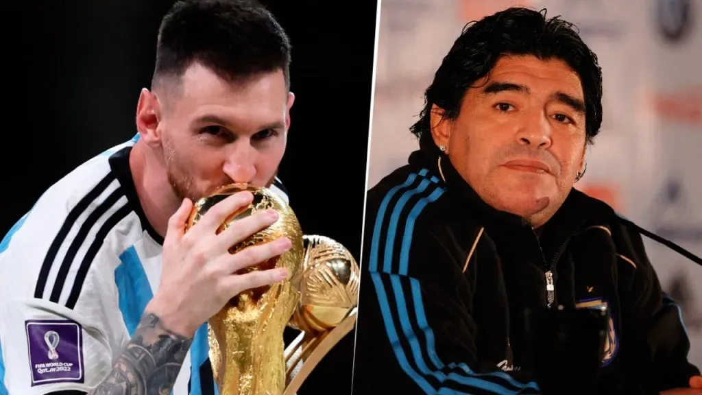 Messi, a la altura de Maradona según Klinsmann (Getty Images)