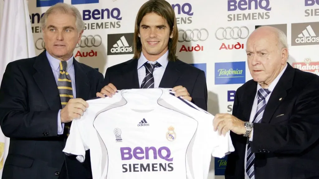 El día de la presentación de Gago en el Real (Imago)