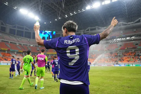 Ruberto celebró un gol en cada partido de Argentina en el Mundial de Indonesia.