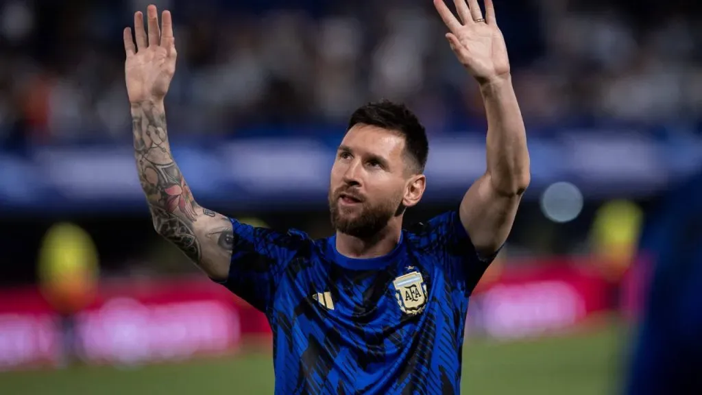 Messi tuvo un partido irregular ante Uruguay.
