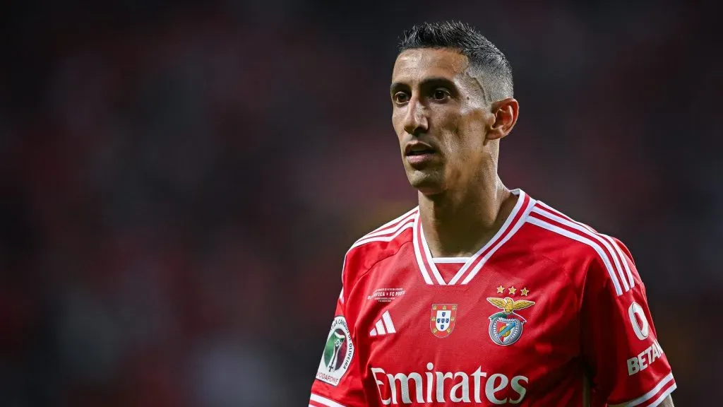 Di María con la camiseta de Benfica. (Foto: Getty)
