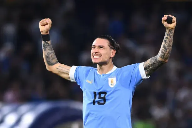 Darwin Núñez, el mejor futbolista de las Eliminatorias Sudamericanas en este 2023. (Photo by Rodrigo Valle/Getty Images)