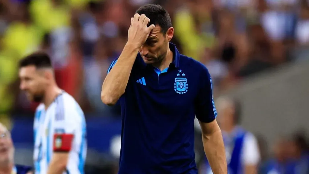 Lionel Scaloni sembró dudas sobre su futuro. (Foto: Getty)
