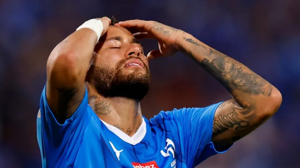 Neymar, ausente en Al Hilal para la Riyadh Season Cup.