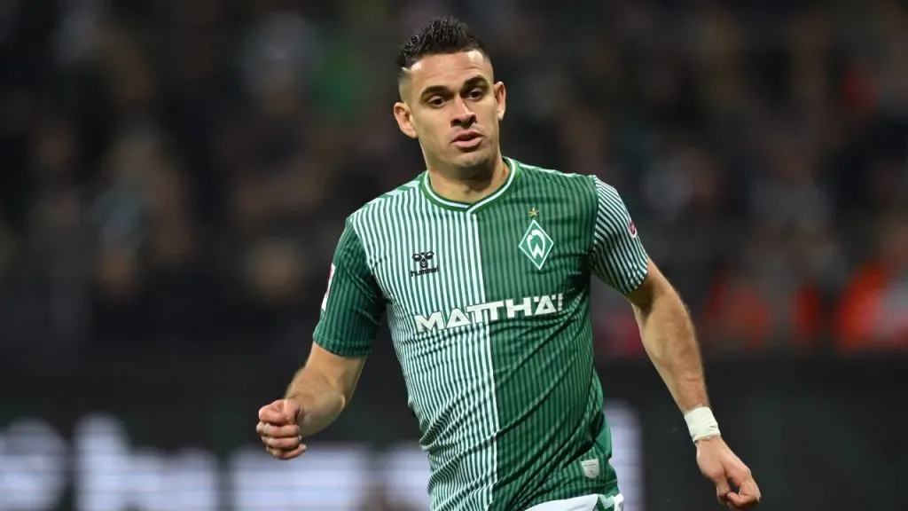 Rafael Santos Borré, ahora está a préstamo en Werder Bremen (Getty Images).