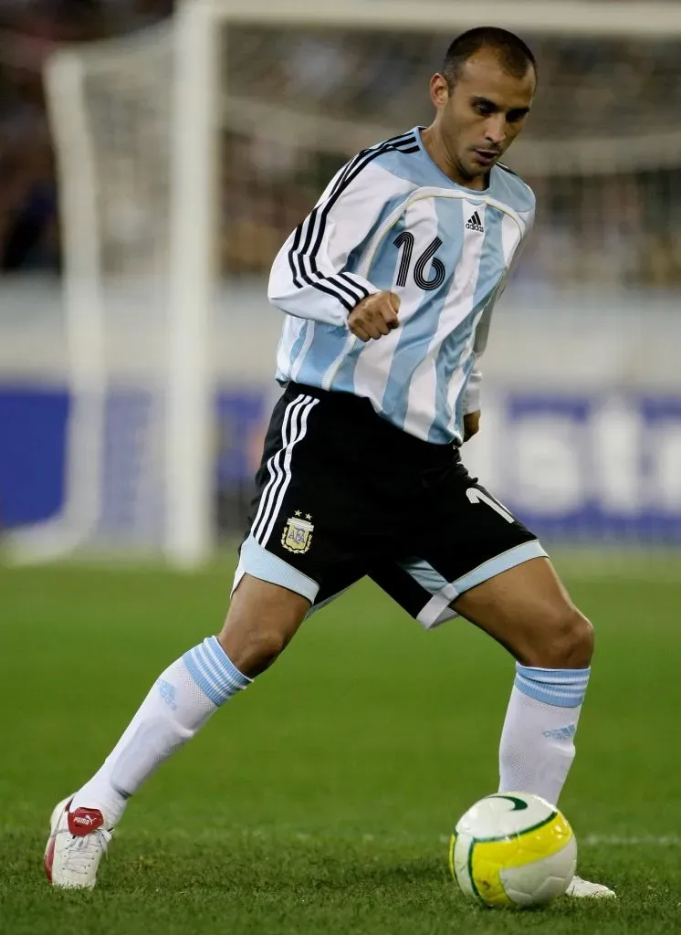 Con la camiseta de la Selección, jugó apenas un puñado de partidos en 2007 y 2008. Getty Images.