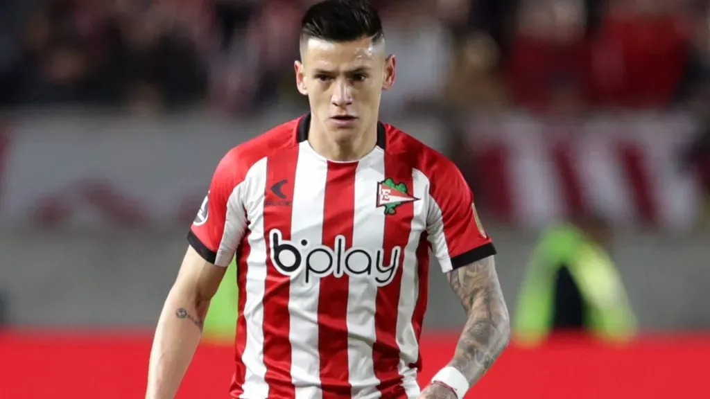 Leonardo Godoy en Estudiantes de La Plata. (Foto: Getty)