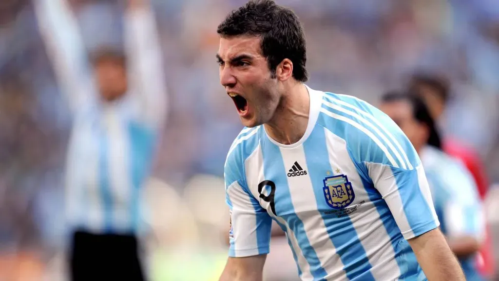 Higuaín se destacó en una etapa sin títulos para el seleccionado argentino (Imago)