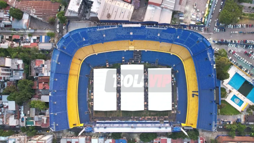 La Bombonera, lista para las elecciones. (Foto Bolavip)