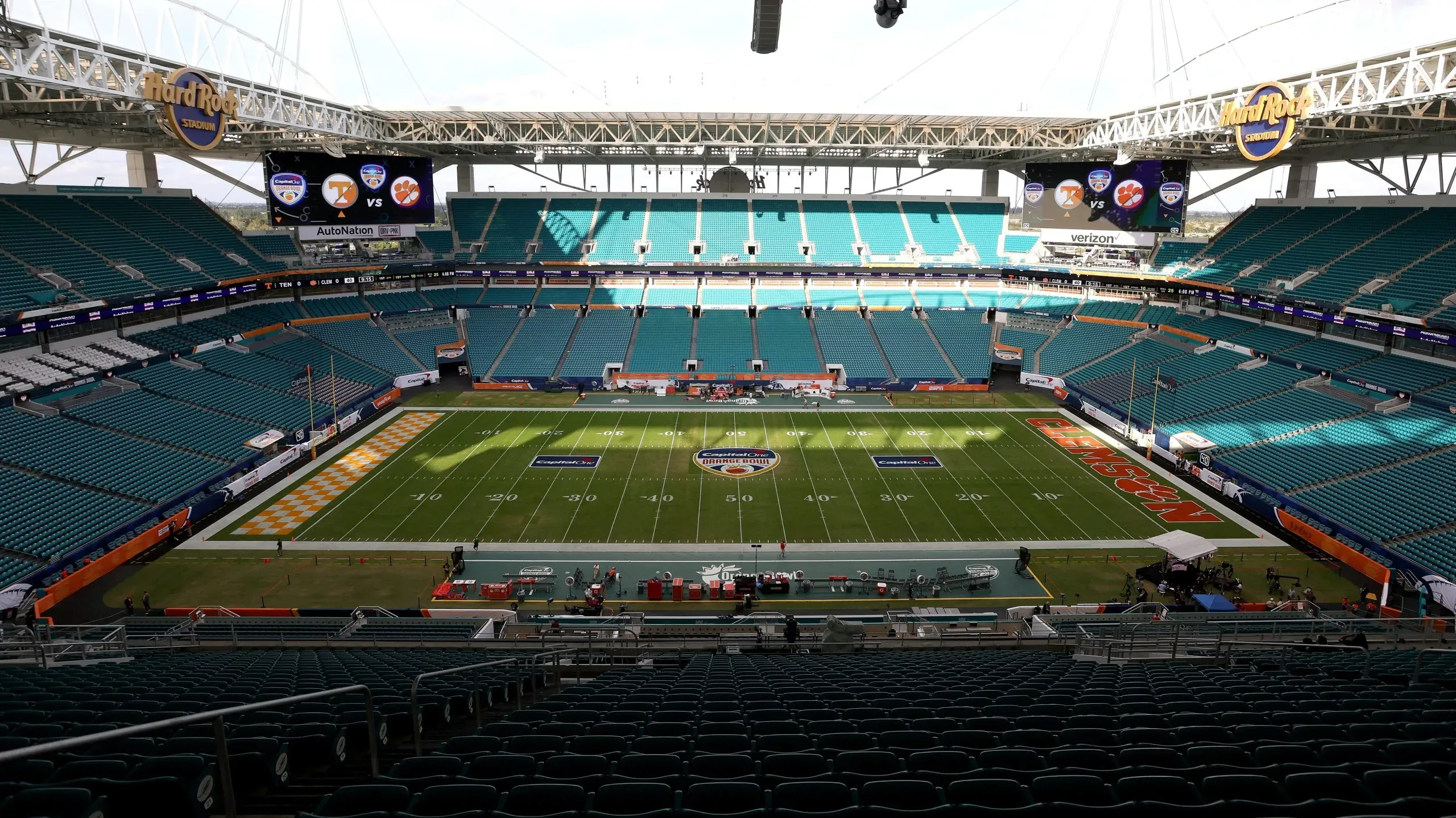 El Hard Rock Stadium está ubicado en Miami, ciudad donde vive Messi desde que se mudó a la MLS. (Getty)