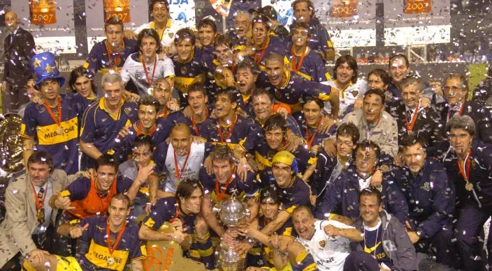 Boca ganó la CONMEBOL Libertadores por última vez en 2007, cuando derrotó a Gremio en la final. (Prensa Boca)