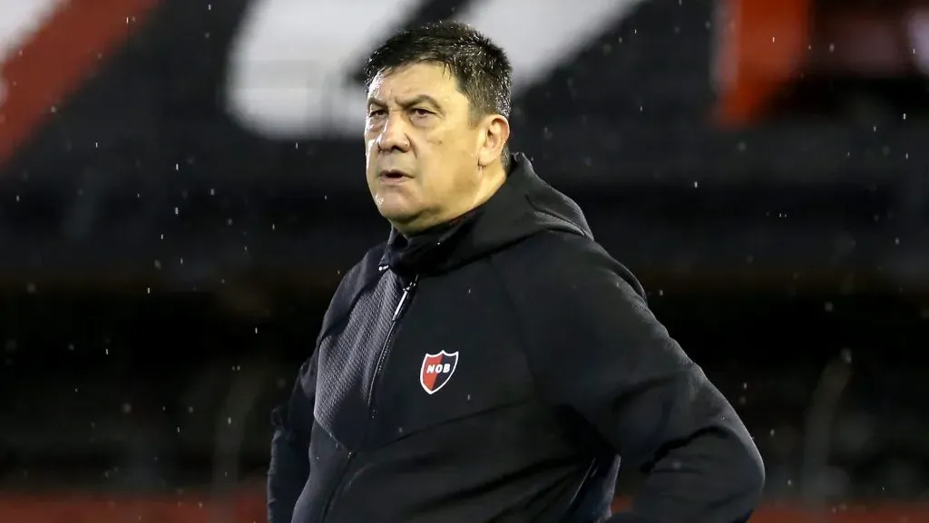 German Burgos ya dirigió en el fútbol argentino: a Newell’s Old Boys en 2021. (Getty)