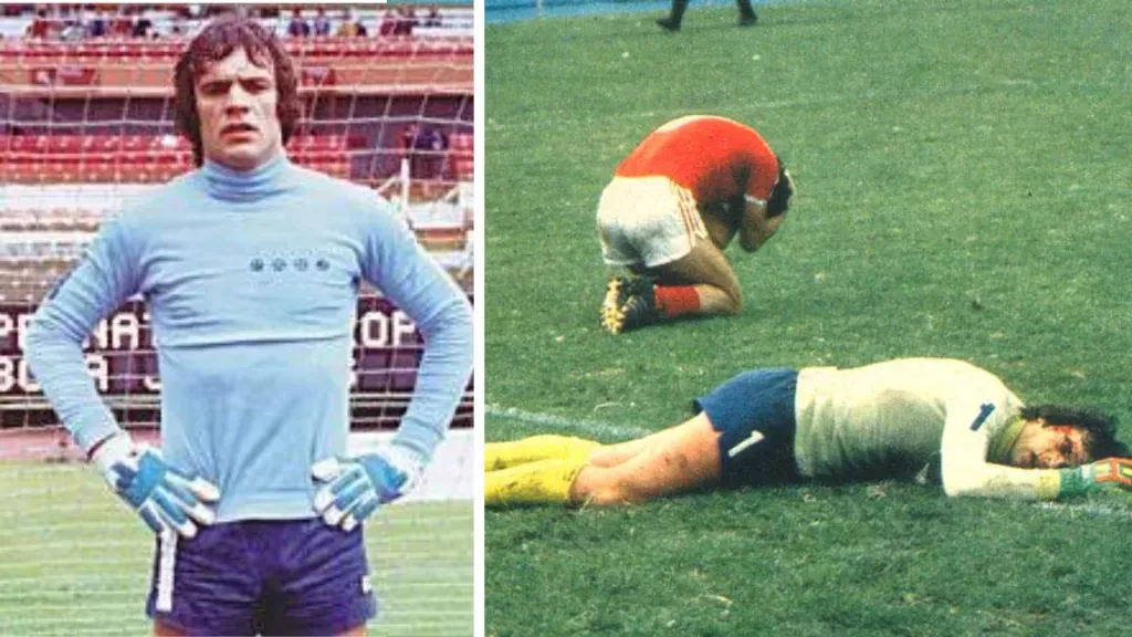 Osvaldo Santos en su paso por Boca