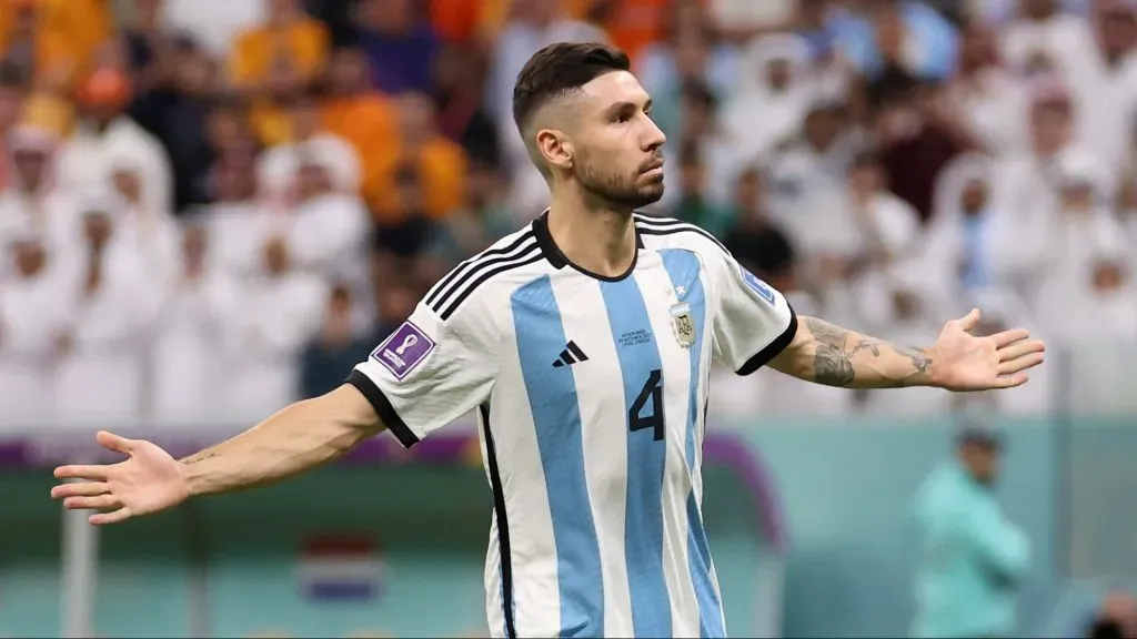 Gonzalo Montiel, artífice del penal que consagró a la Selección Argentina en Qatar 2022. (Getty)
