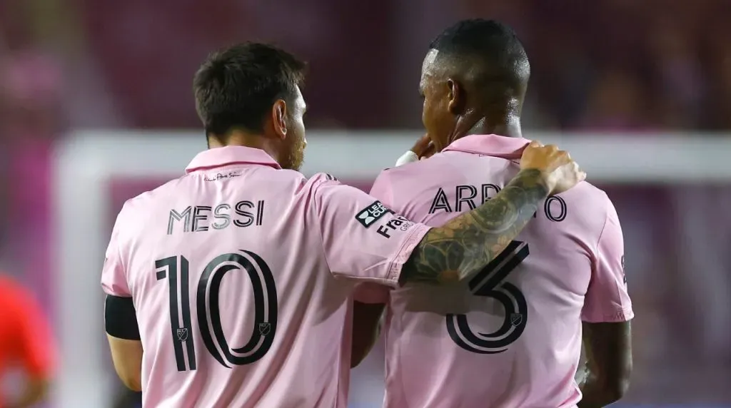 Messi y Arroyo ganaron un título en Inter Miami. (Foto: Getty Images)