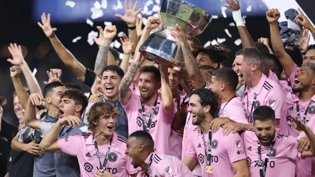 Inter Miami, primer campeón de la Leagues Cup (Getty Images).