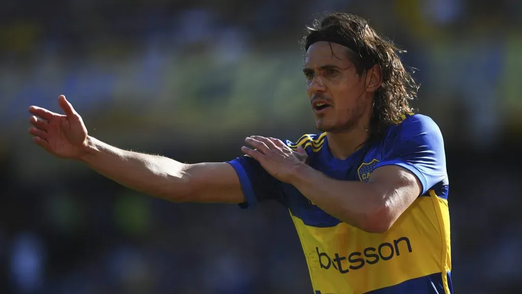 Edinson Cavani todavía no explotó en Boca. (Foto: Getty Images)