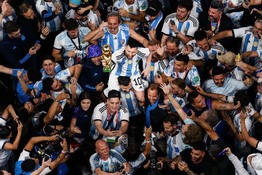 Messi con la copa, el mejor final para todos los argentinos (Getty)