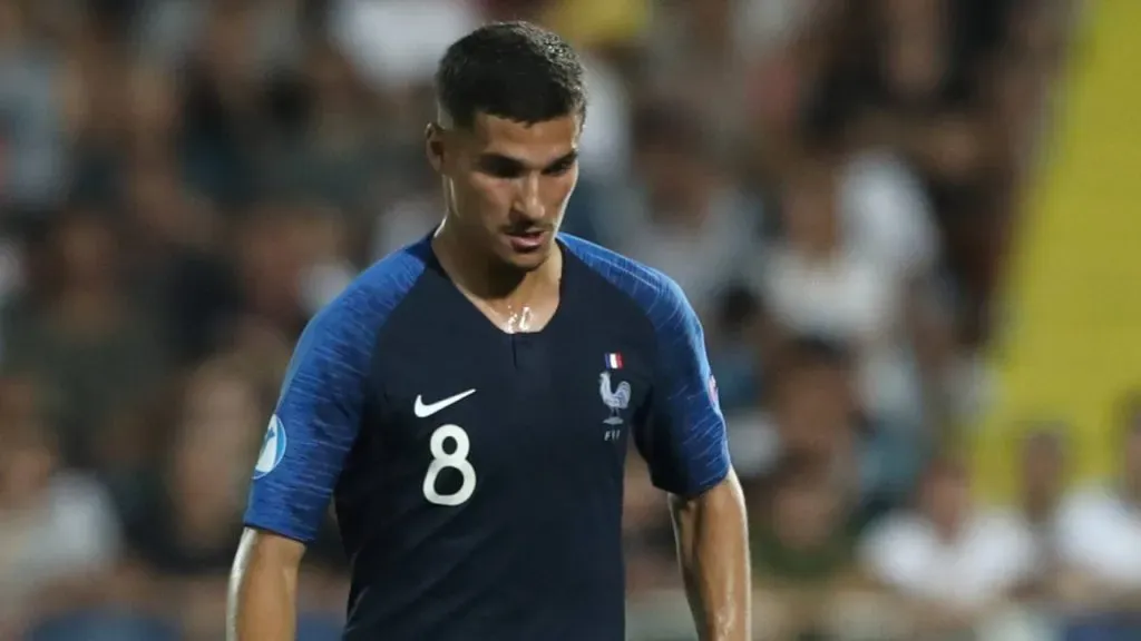 Aouar llegó a debutar con la selección mayor de Francia (IMAGO / Insidefoto).