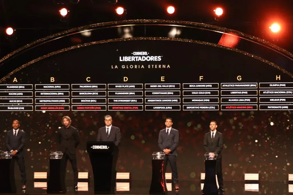 Este martes 19 de diciembre se llevará a cabo el sorteo de la Copa Libertadores 2024. Getty Images.