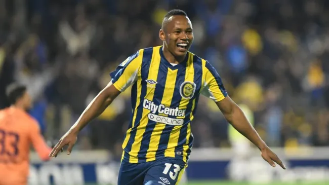 El desequilibrante Jaminton Campaz. (Foto: Rosario Central)