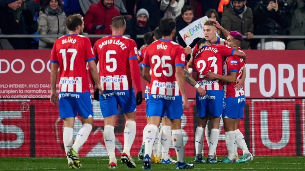 Girona quiere seguir siendo el líder de LaLiga (Getty Images).