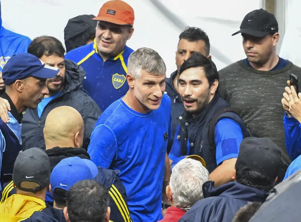 Palermo votó en La Bombonera el domingo.
