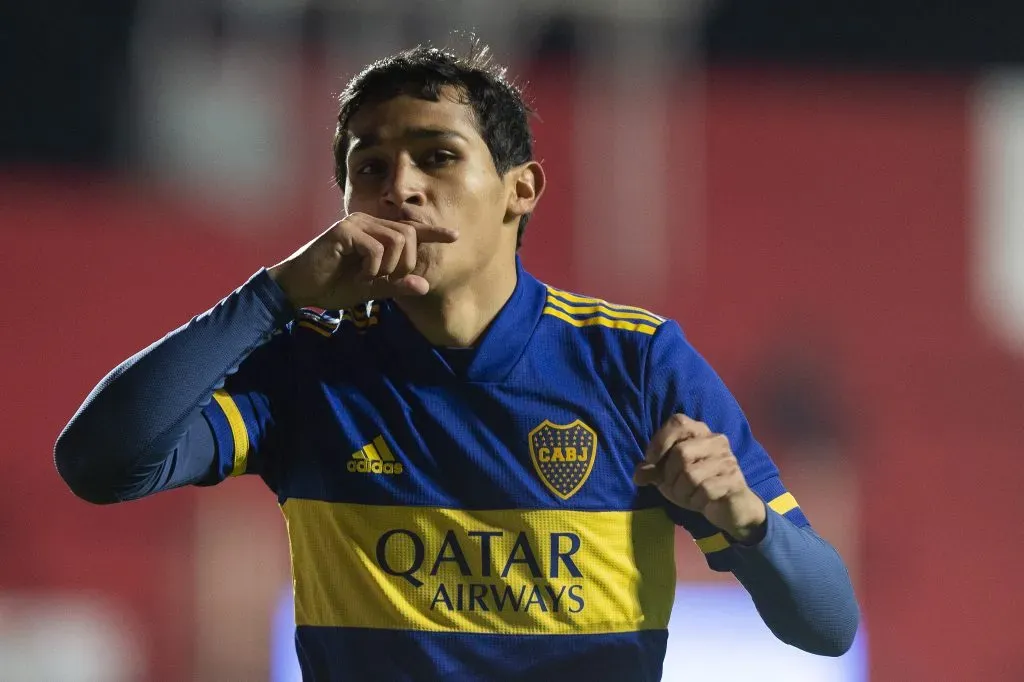 Obando convirtió 2 goles con la camiseta de Boca. (Foto: Getty Images)