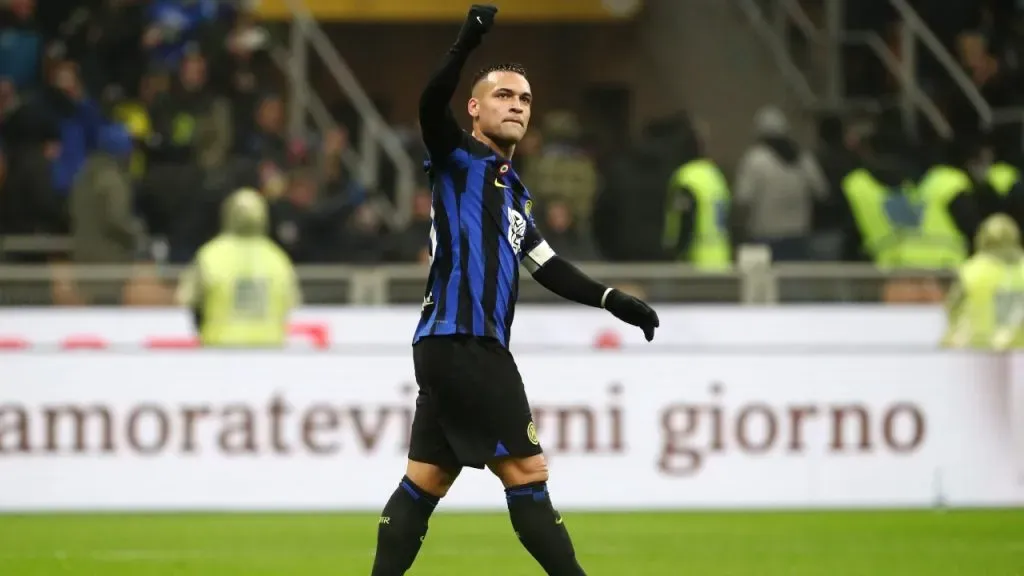 Lautaro Martínez, de gran momento con Inter (Getty Images).