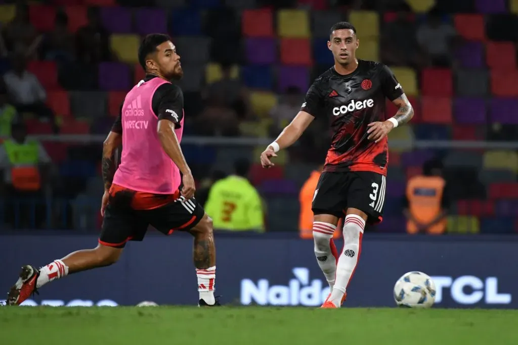 Funes Mori, elogiado por los hinchas de River (Prensa River)