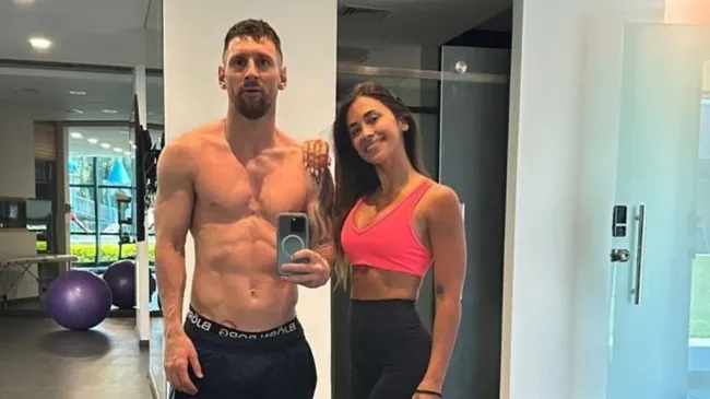 Leo Messi se muestra en el mejor estado físico de su carrera.