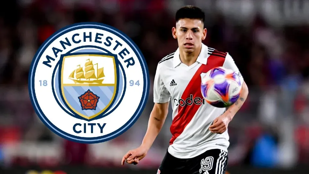 Echeverri se quedará un año en River y se irá a Manchester City
