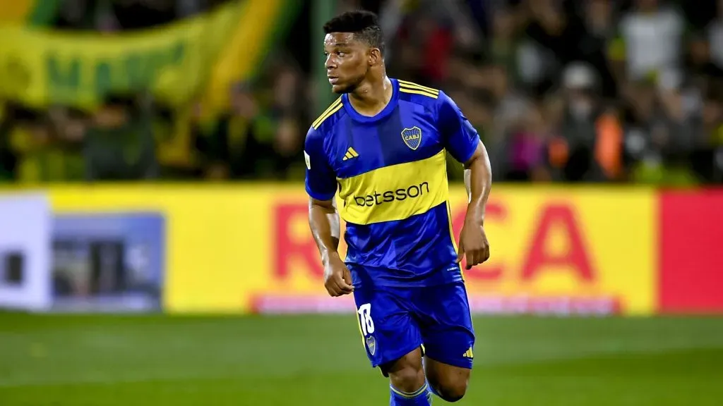 Frank Fabra con la camiseta de Boca. (Getty Images)