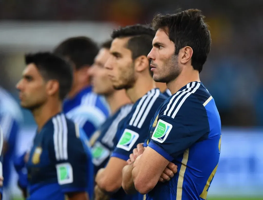 Basanta tras perder la final ante Alemania. (Foto: Getty).