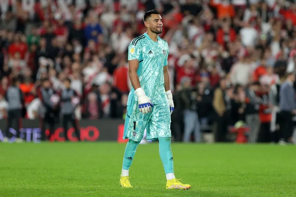 Sergio Romero, el otro futbolista de Boca incluido en el mejor equipo del año. (Foto: Getty).
