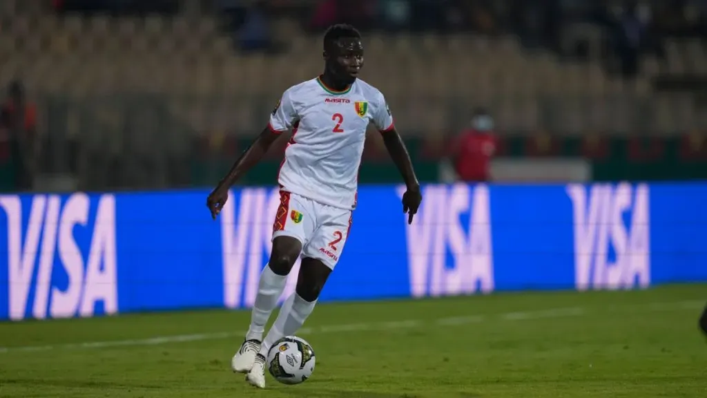 Morlaye Sylla, jugando para la selección de Guinea (IMAGO / ZUMA Wire).