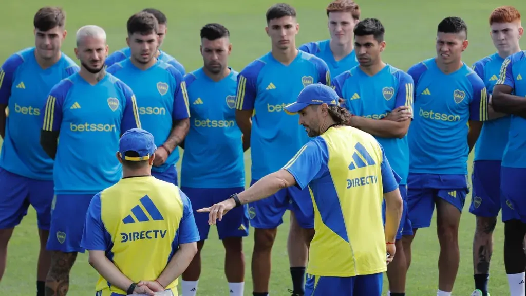 Arrancó la era Martínez en Boca. (Foto: Boca)