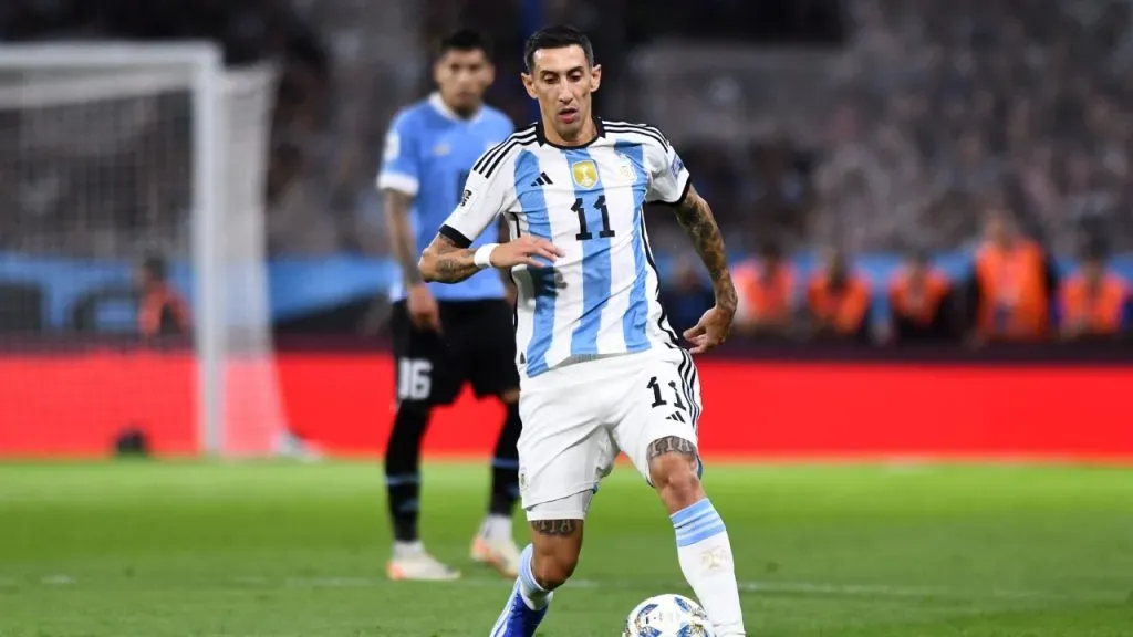 Di María, figura de la Selección Argentina (Getty Images).