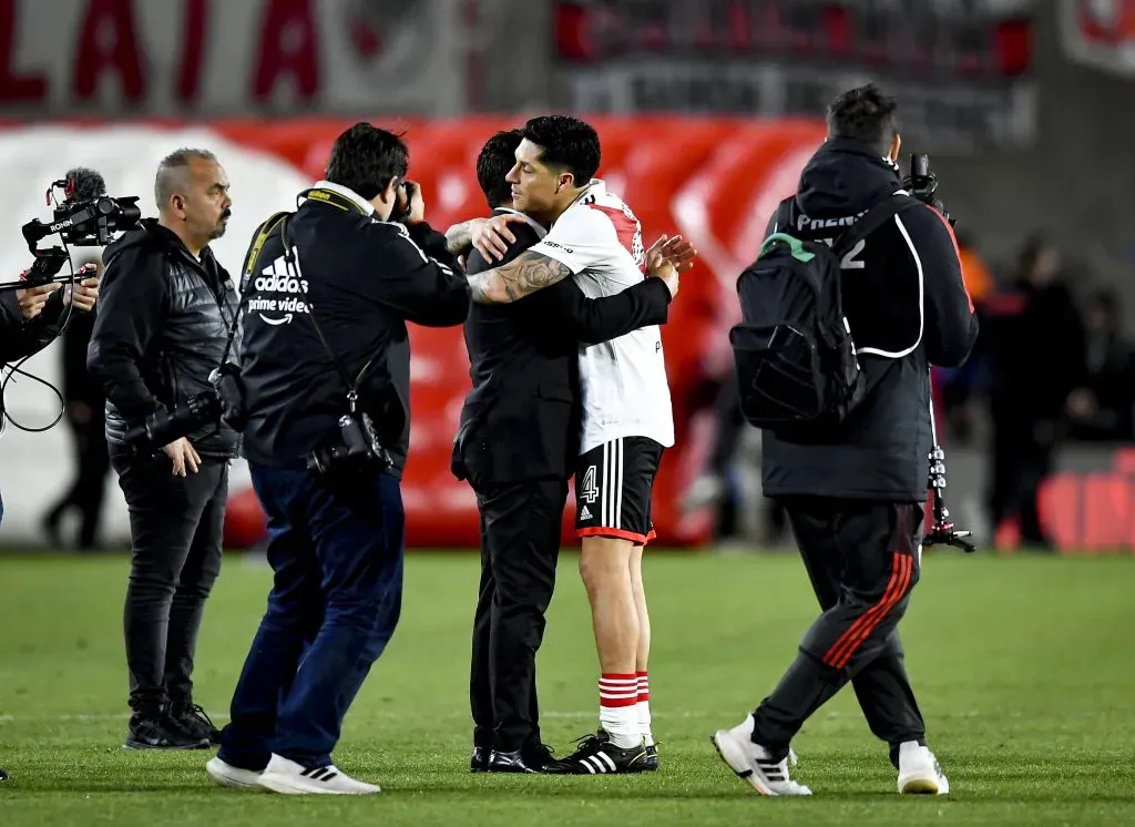 Enzo y Gallardo, una relación más allá del fútbol (Getty)