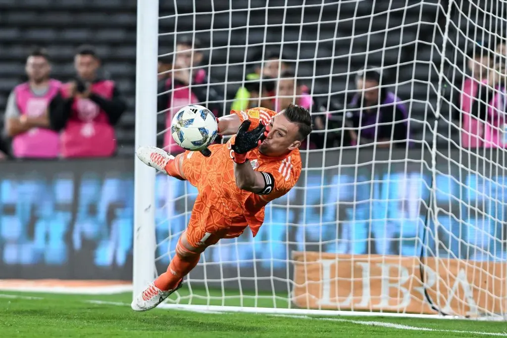 Franco Armani podría jugar su último año en River. (Foto: Getty).