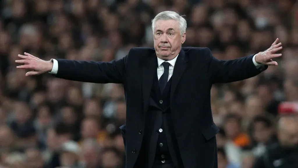 Carlo Ancelotti, entrenador de Real Madrid