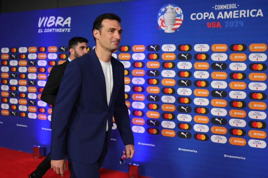 Scaloni fue protagonista de lujo en el sorteo de la Copa América 2024.