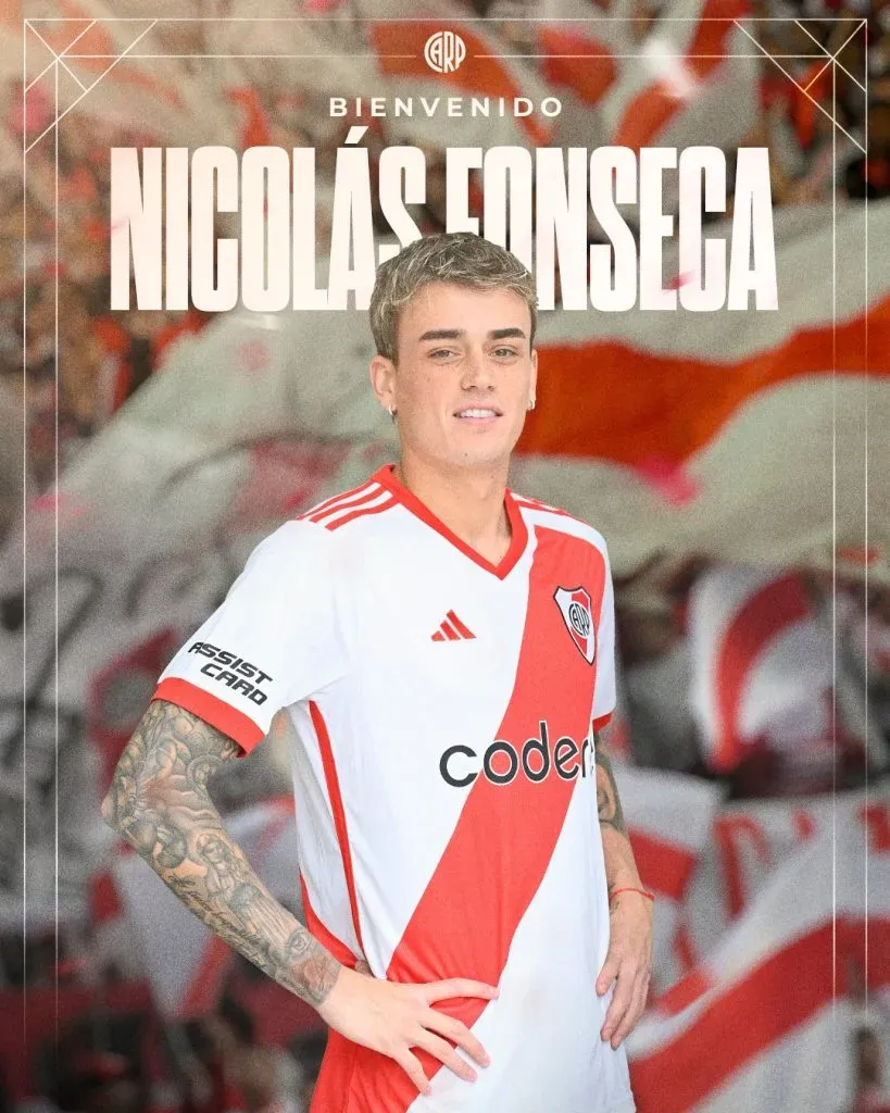 River presentó a Fonseca. (Foto: Prensa River).