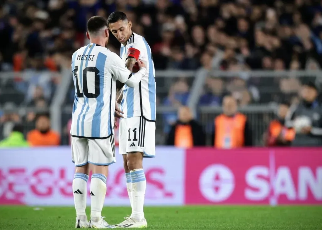 Di María se despedirá de la Selección en la Copa América. Foto Argentina.