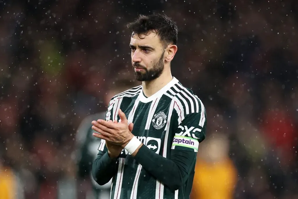 Bruno Fernandes, figura de Manchester United. (Foto: Getty)