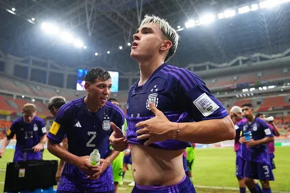 Santiago López, la joya de Independiente que quiere Manchester United. (Getty Images)