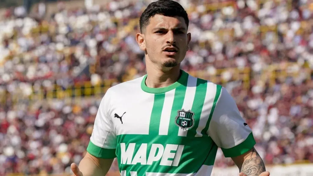 Agustín Álvarez Martínez, delantero de Sassuolo (IMAGO / NurPhoto).