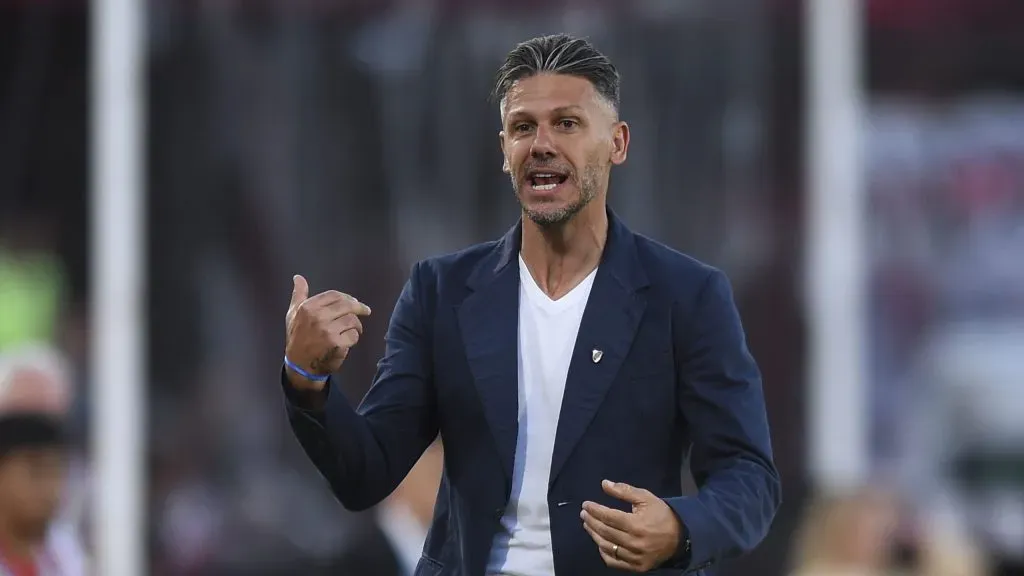 Martín Demichelis, entrenador de River (Getty Images).