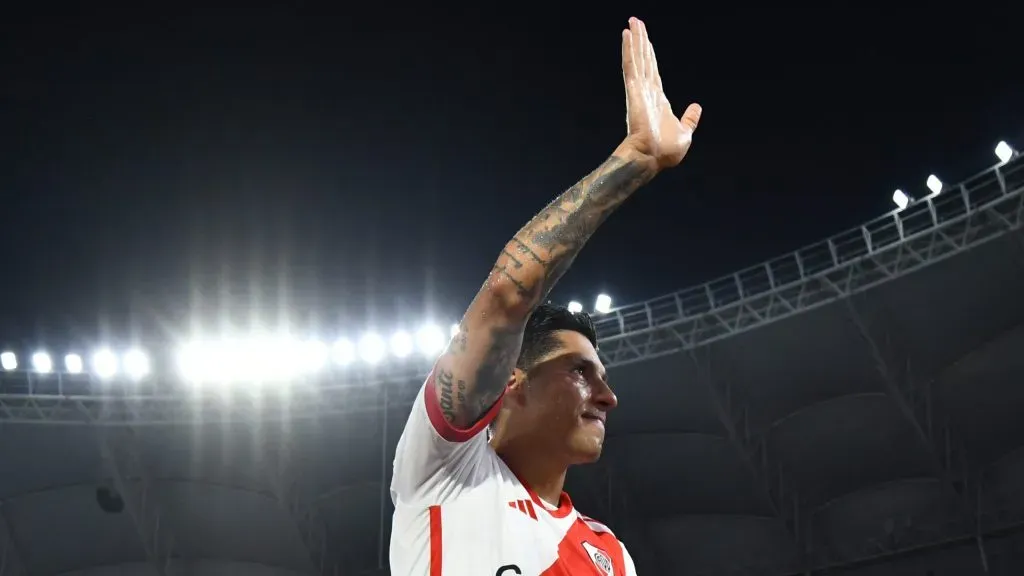Enzo se despidió de River tras conquistar el Trofeo de Campeones. (Getty)
